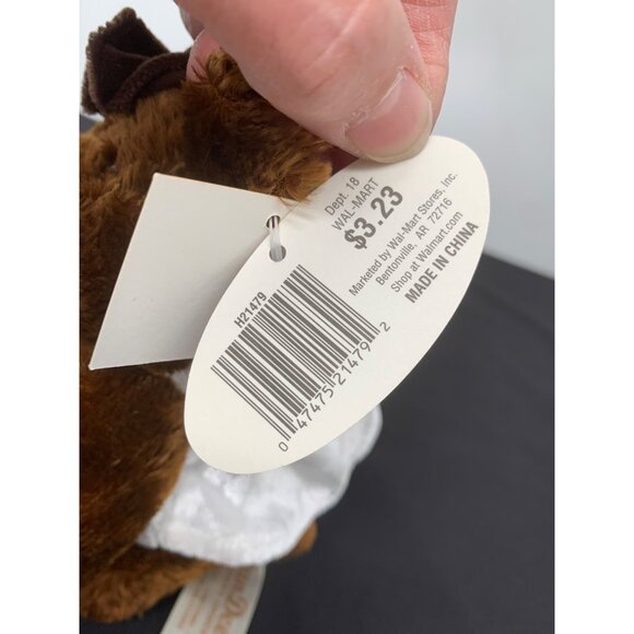 Dan Dee Collector's Choice Harvest Brown Bear Plush Pilgrim Thanksgiving Pumpkin - Picture 3 of 8